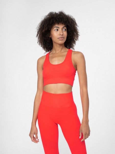 Бра 4F SPORT BRA F037 4FSS23USBAF037-62N р.M-L помаранчевий