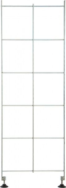 Стійка до гардеробної системи Kolchuga 980x355 мм срібний