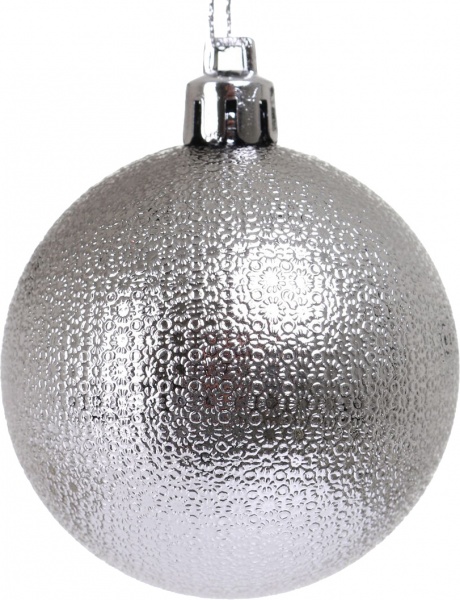 Набор елочных шаров Рельеф в ассортименте (EPI-N4-6020-274S) d 60 мм 20 шт./уп.