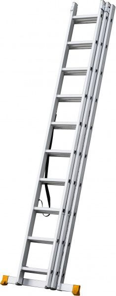Лестница 3-секционная универсальная Burmaster AL-BL-310 3х10 