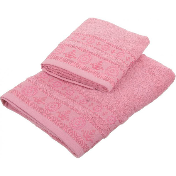 Набір рушників RING рожевий Simi 