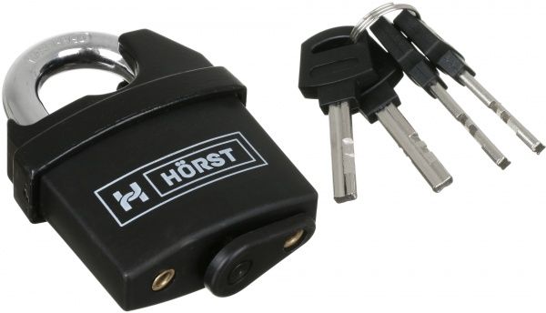Замок навісний Horst HR-SP2-60D відкритий (амбарний)