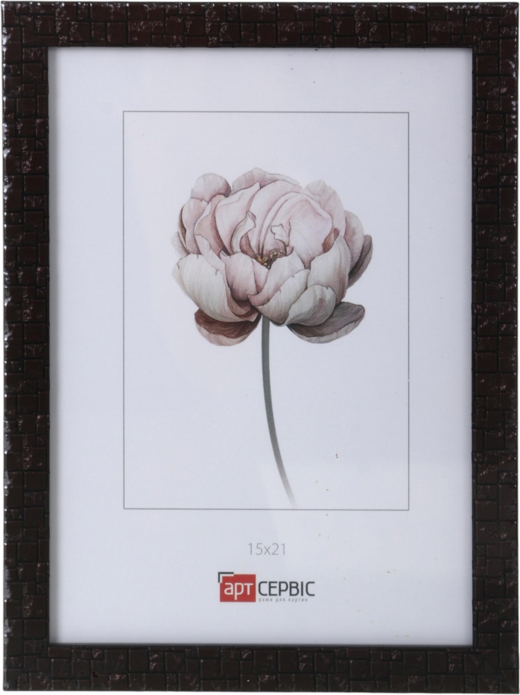 Рамка для фото Арт-Сервіс ЕА-01901 1 фото 15x21 см шоколадний