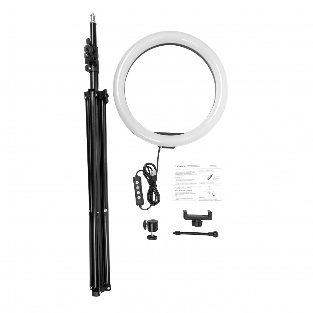 Лампа LED кольцевая Sensio 11 Вт 2700-7000K RGB (ALT-RGB30-MJ30)