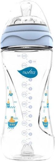 Пляшечка Nuvita Mimic 330 мл NV6050Blue