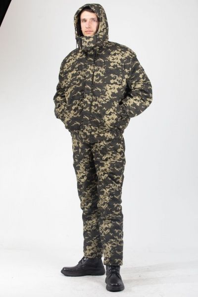 Костюм Pixel зимний утепленный р. 56-58 рост 3-4 камыш