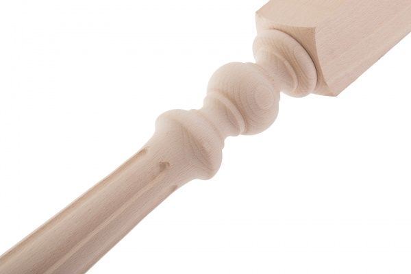 Балясина тип-5 букова фрезована 55х55х900 мм