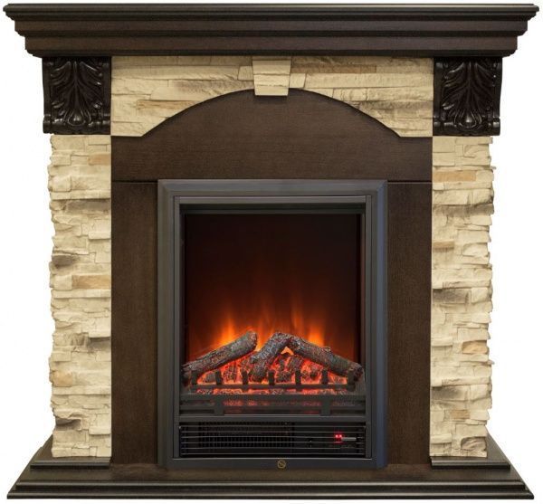 Камінокомплект RealFlame Dublin Rock AO + Eugene