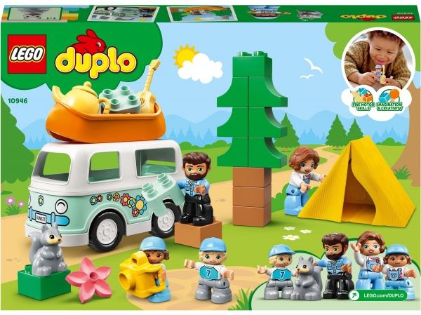 Конструктор LEGO DUPLO Сімейний кемпінг 10946