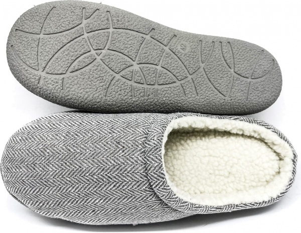 Тапки домашние La Nuit BASIC Кори р. 42 светло-серый