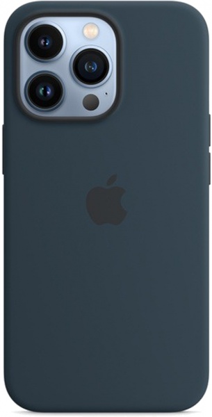 Чохол-накладка Apple Silicone Case with MagSafe для Apple iPhone 13 Pro abyss blue (MM2J3ZE/A)
