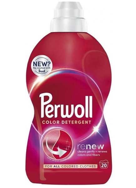 Гель для машинной и ручной стирки Perwoll для цветных вещей 1 л