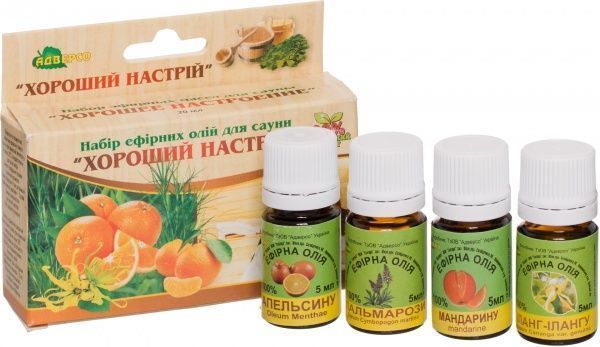 Набор эфирных масел Адверсо Хороший настрій 20 мл 
