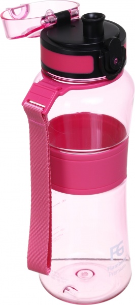 Пляшка для води Smart 550 мл рожевий Flamberg