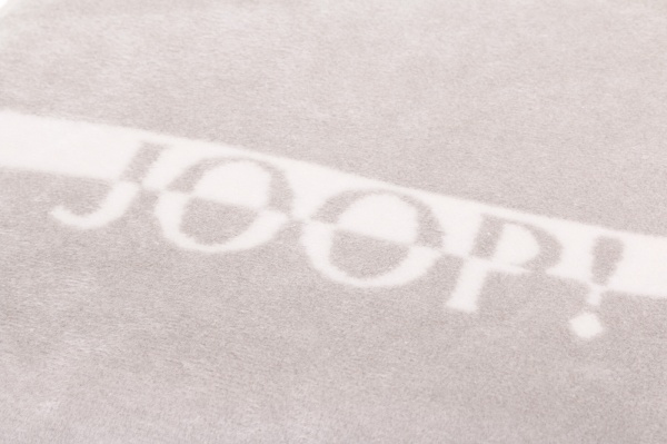 Плед Logo-Str Stein 150x200 см сірий Joop! 