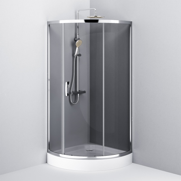 Душевая кабина AM.PM Like 90x90 см тонированное стекло без поддона W83UG-315-090CG 