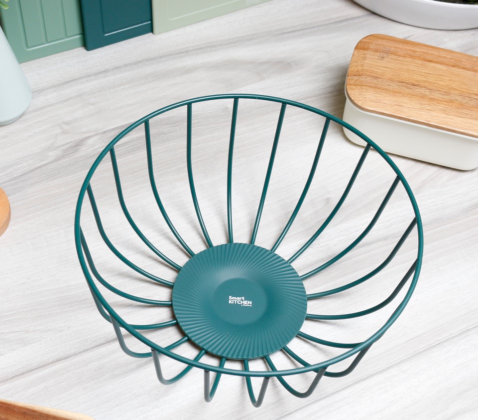 Корзинка для фруктов Smart Kitchen by Flamberg Duck green 27х12,6 см