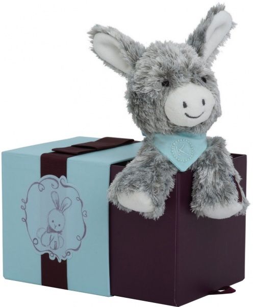 Мягкая игрушка Kaloo Les Amis Осел серый в коробке 19 см K963121