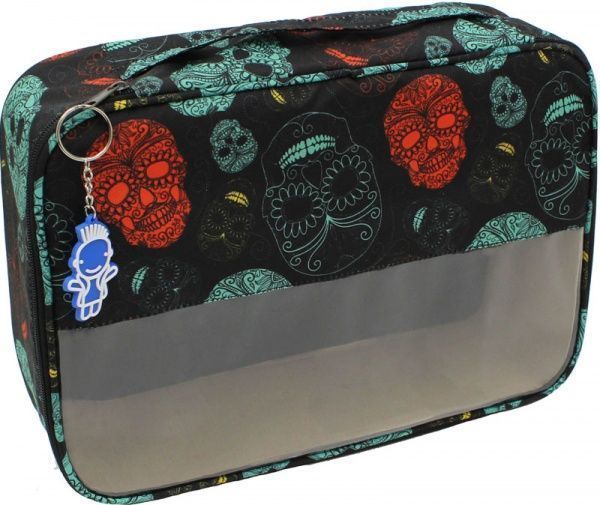 Косметичка Bagland Черепа різнокольоровий (708154) 