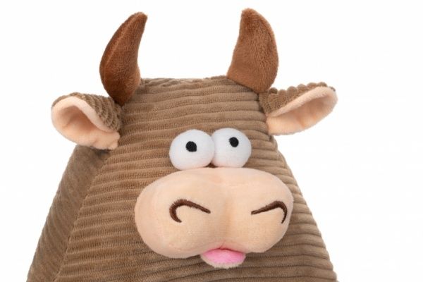 М'яка іграшка Same Toy Корова/Бик (коричневий) 16 см X1656/16A
