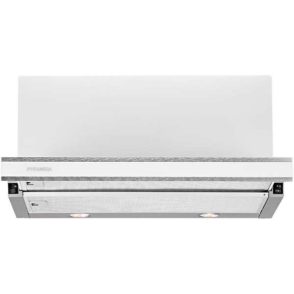 Витяжка Pyramida TL GLASS 60 INOX WHITE/N