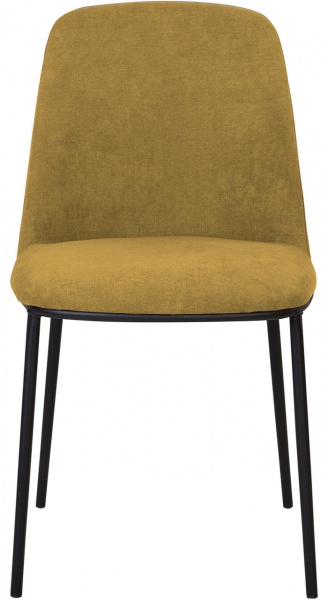 Стул обеденный Nowy Styl LARRY BLACK (BOX-2) (CH) SORO-40 желтый/черный