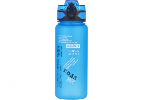 Пляшка для води Coast 500 мл блакитна O51923 Optima