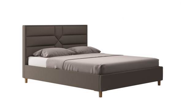 Кровать Green Sofa ВИКТОРИ Прайм Allure тауп 160x200 см 