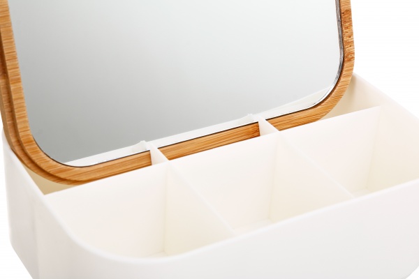 Дзеркало косметичне скриня 15.5x11.3x5.8 см