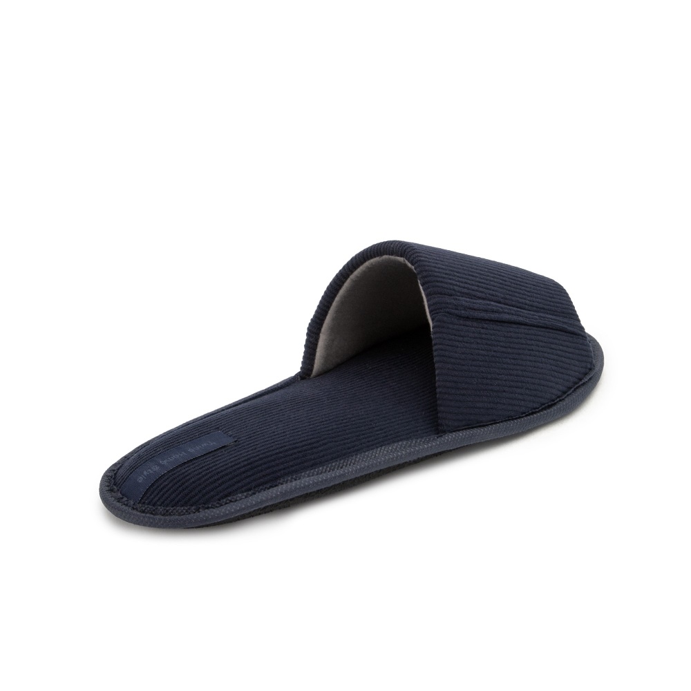 Тапки домашние Twins VL вельвет mono 11510 р.40/41 синий