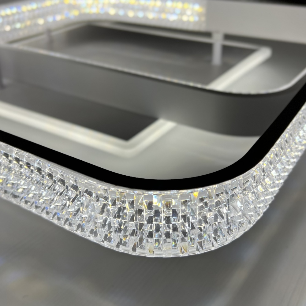 Люстра светодиодная Luminaria 130 Вт LED-модуль белый AKRILIKA SQUARE 130W 4S WHITE