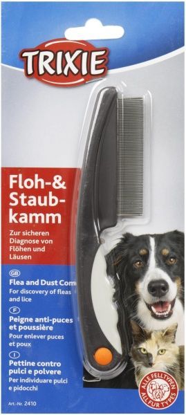 Расческа TRIXIE с пластмассовой ручкой 15 см 2410