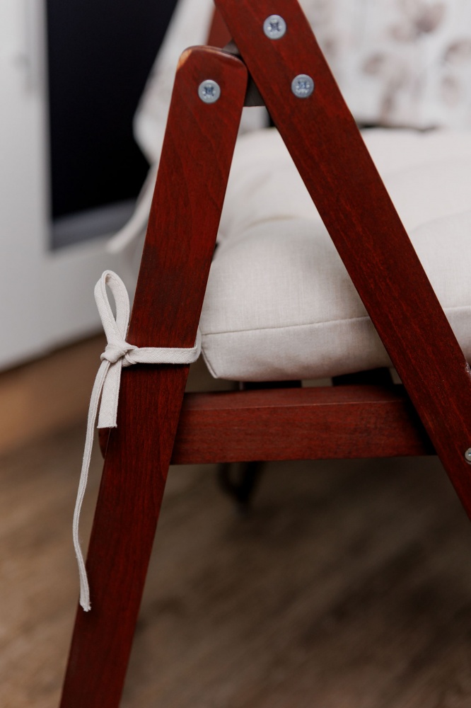 Подушка на стілець Шанталь бежева 40х40 см La Nuit