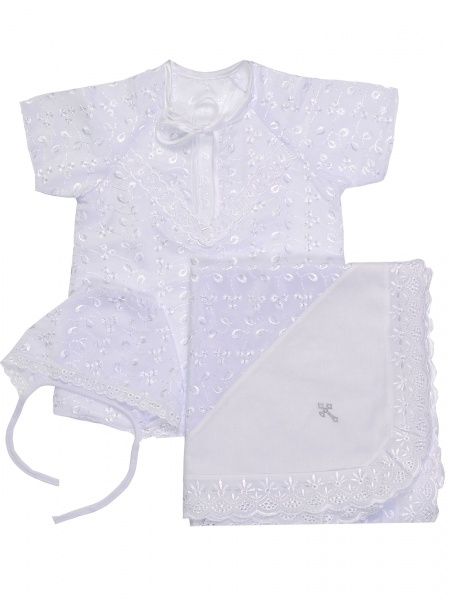 Комплект для хрещення Татошка р.62 білий И-4 