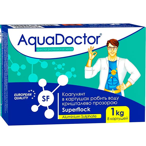 Средство коагулирующее 1 кг Superflock AquaDoctor