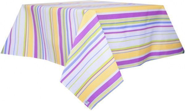 Скатерть Stripe 136x220 см разноцветный/в полоску Прованс 