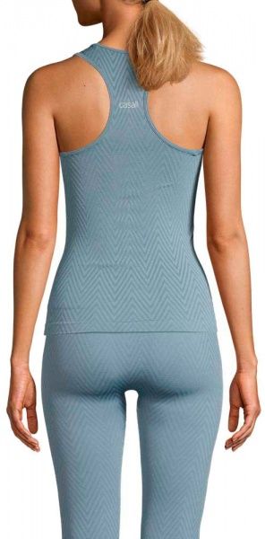 Майка Casall Seamles Chevron Racerback 19264-040 M синій