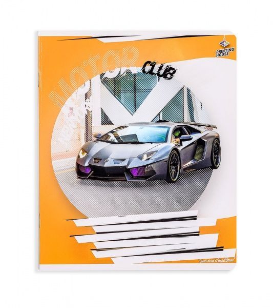 Комплект тетрадей Мотор-клуб 24 листа в линию 20 шт. Поділля