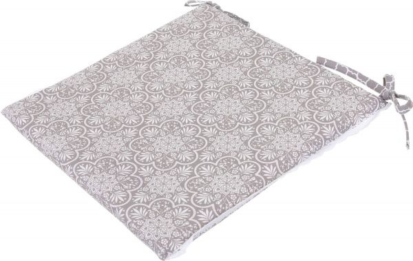 Подушка на стілець Агата Мереживо капучино 40х40 см La Nuit