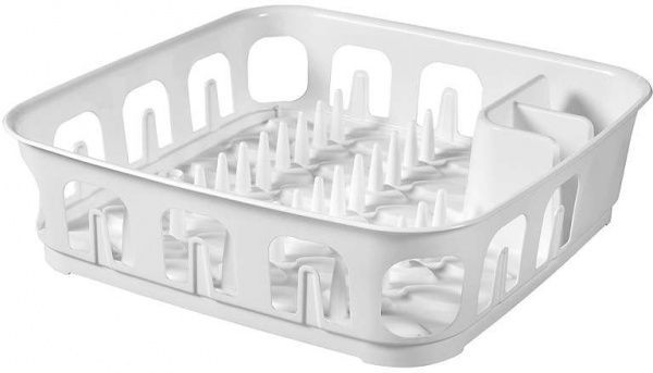 Сушарка для посуду Essentials 39x39x10,1 см біла Curver