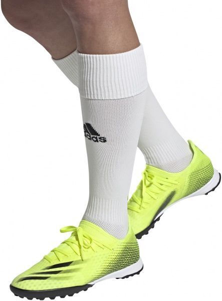 Бутси Adidas X GHOSTED.3 TF FW6944 р. UK 10 жовтий