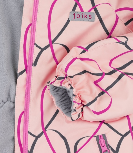 Куртка детская для девочки JOIKS р.122 розовый EW-09 
