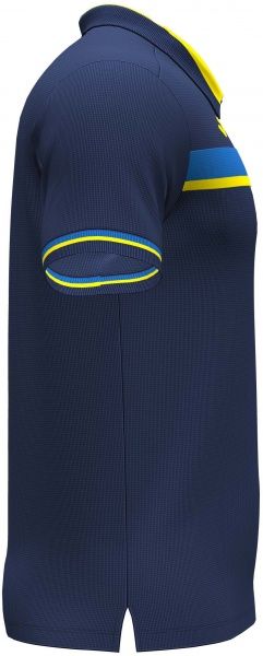 Поло форми збірної України 2021 Joma FED. FUTBOL UCRANIA SHORT SLEEVE POLO AT102376A339 р.L темно-синій