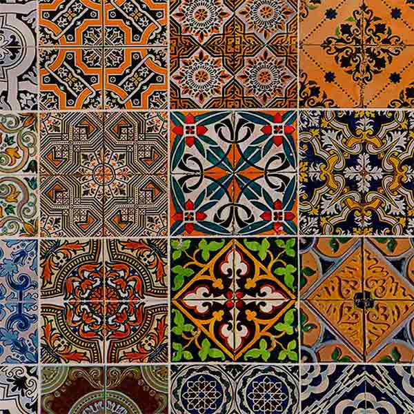 Скатерть Плитка 8817 140 см