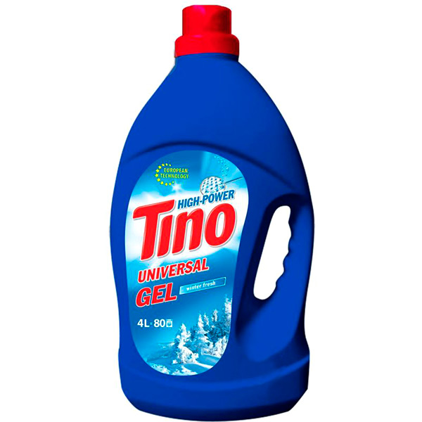 Гель для машинного та ручного прання Tino High-Power Winter fresh 4 л