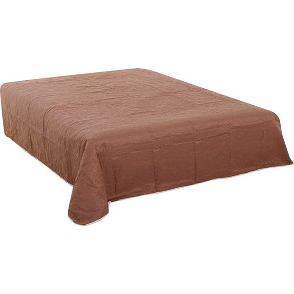 Покрывало Underprice молочный/какао 140x220 см