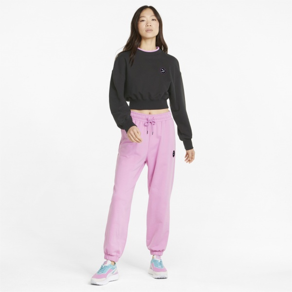 Свитшот Puma SWxP Crew TR 53356201 р. L черный