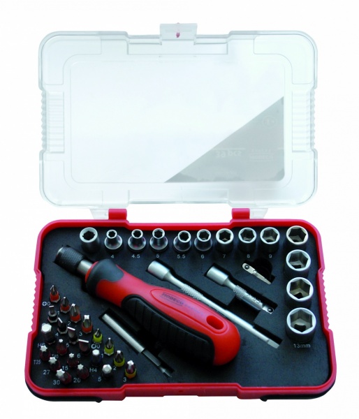 Отвертка со сменными насадками Modeco 39 шт. Expert MN-14-205