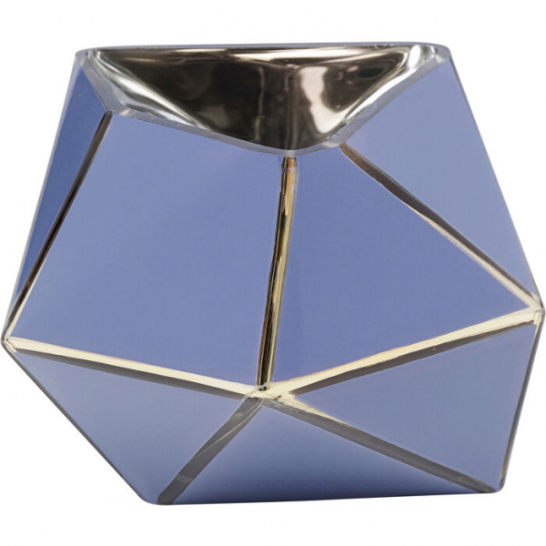 Ваза KARE Design Art Pastel 14 см синяя 