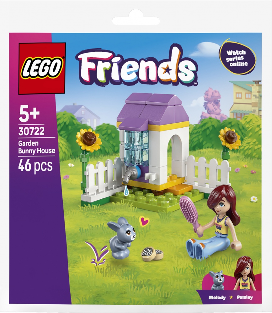 Конструктор LEGO Friends Садовая избушка для кролика 30722